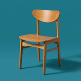 MCM BLONDE DINING CHAIR