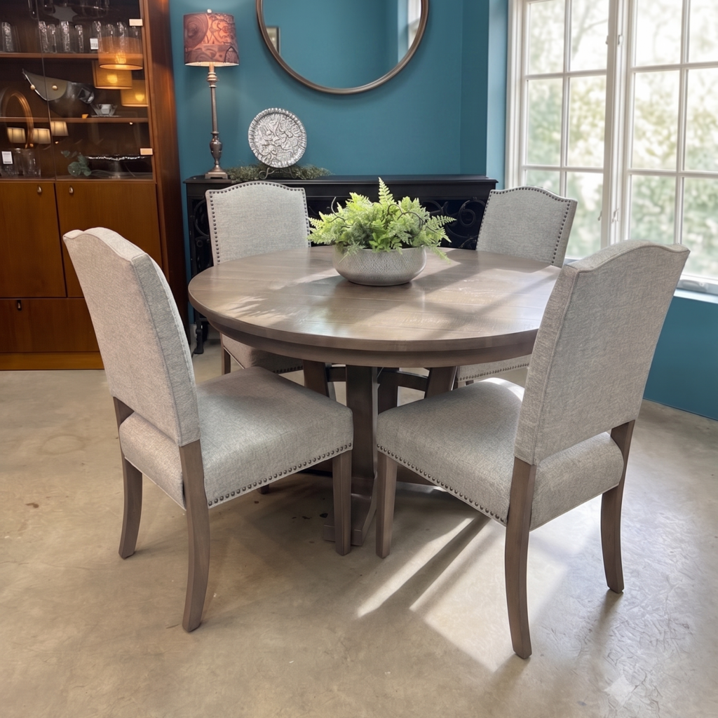 DRIFTWOOD ROUND TABLE DINING TABLE
