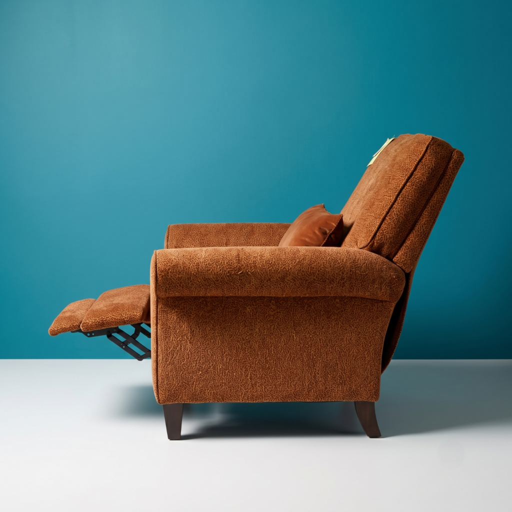 FLEXSTEEL BROWN RECLINER**