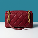 CHANEL VINTAGE TRAPEZOID QUILTED FLAP BAG