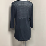 Black Mesh Beach Coverup