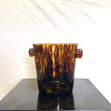 EMPOLI STYLE TORTOISE SHELL ICE BUCKET