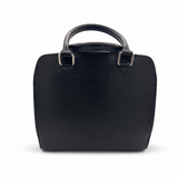 LOUIS VUITTON EPI PONT NEUF BLACK LEATHER HANDBAG