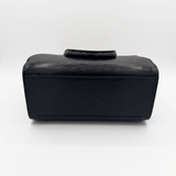 LOUIS VUITTON EPI PONT NEUF BLACK LEATHER HANDBAG