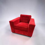RED MITCHELL GOLD CHAIR