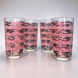 HAZEL-ATLAS BRICK TUMBLERS - FIRST SET OF 4