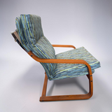 MID-CENTURY MODERN DANISH NEWLY UPHOLSTERED CHAIR