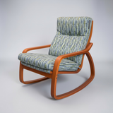 MID-CENTURY MODERN DANISH NEWLY UPHOLSTERED CHAIR