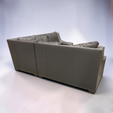 WESLEY HALL LEATHER SECTIONAL