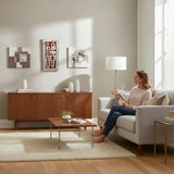 ART ELEMENT BY CHERI ALUMINUM RED WALL ART