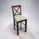 DARKWOOD COUNTER HEIGHT DINING SET (8 CHAIRS,1 LEAF, 1 LAZY SUSAN)