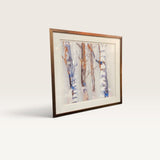 FRAMED & MATTED BIRCH PRINT