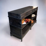 METAL SIDEBOARD (AS IS)