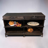 METAL SIDEBOARD (AS IS)