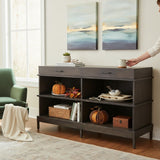 METAL SIDEBOARD (AS IS)