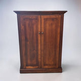 WOOD STORAGE CABINET