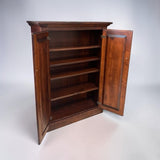 WOOD STORAGE CABINET