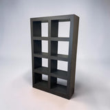 COLD-ROLLED STEEL SHADOWBOX TOWER BOOKCASE