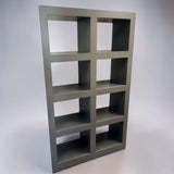 COLD-ROLLED STEEL SHADOWBOX TOWER BOOKCASE