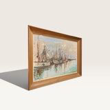 MID-CENTURY SAILBOAT WALL ART