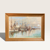 MID-CENTURY SAILBOAT WALL ART