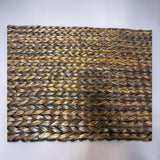 WICKER BENCH