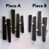 ABSTRACT METAL WALL ART (A)