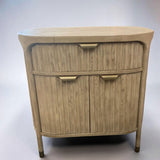 ANTROPOLOGIE ENTRY CABINET - ISLE FLUTED WOOD