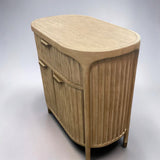 ANTROPOLOGIE Isla Fluted-Wood Entryway Cabinet