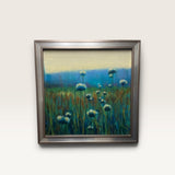 PAINTING OF FLOWERS IN A MEADOW