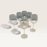 TIFFANY & CO. RED WINE GLASSES (SET OF 6)