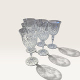 GALWAY CLIFDEN IRISH CUT CRYSTAL GLASS- SET OF 6