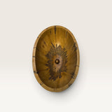 CAROLYN KINDER COLLECTION FAUX CYPRESS WOOD BOWL