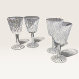 WATERFORD LISMORE CRYSTAL WINE GLASSES (SET OF 4)