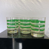 VINTAGE ENTERTAINMENT TIME LOWBALL GLASSES
