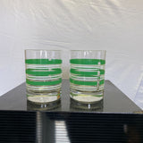 VINTAGE ENTERTAINMENT TIME LOWBALL GLASSES