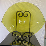 MURANO GREEN GLASS BOWL