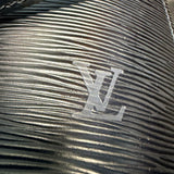 LOUIS VUITTON EPI CLUNY BLACK LEATHER HANDBAG