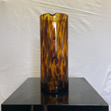 EMPOLI STYLE TORTOISESHELL GLASS PITCHER