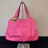 MICHAEL KORS FULTON LEATHER HANDBAG