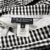 A.B.S. Evening by Allen Schwartz Gingham Skirt