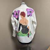 Floral Patterned Button-Up Shirt