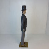 VINTAGE RARE SARREID LTD. ITALY GENTLEMAN W/BRASS BASE 1984
