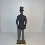 VINTAGE RARE SARREID LTD. ITALY GENTLEMAN W/BRASS BASE 1984
