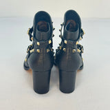 VALENTINO GARAVANI ROCKSTUD CITY LEATHER ANKLE BOOTS