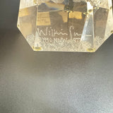 "TOUCHSTONE" ACRYLIC SCULPTURE SIGNED MICHAEL WILKINSON,1996 LIMITED EDITION