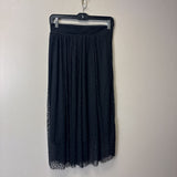 BLACK MIDI SKIRT SZ S