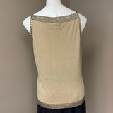 Ann Taylor Beaded Tank Top