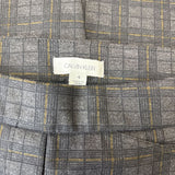 CALVIN KLEIN Black Plaid Pants SZ 4