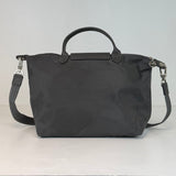 LONGCHAMP LE PLIAGE NEO HANDBAG IN ANTHRACITE NYLON